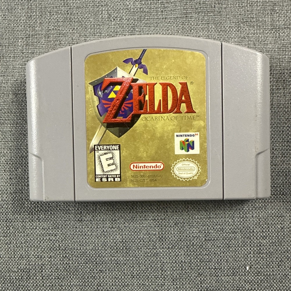 Legend of Zelda Ocarina of Time N64 Nintendo‎ 64